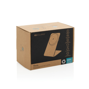 Fotografie k reklamnímu předmětu „Magnetický bezdrátový stojánek 15W Terra z RCS rec. hliníku“