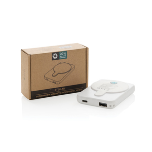 Fotografie k reklamnímu předmětu „Magnetická powerbanka Stellar 5000mAh 5W z RCS plastu“