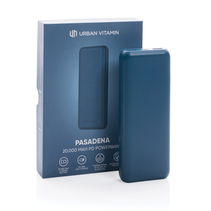 Fotografie k reklamnímu předmětu „Powerbanka Urban Vitamin Pasadena 20 000 mAh 18W PD“