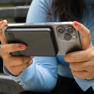 Fotografie k reklamnímu předmětu „Magnetická powerbanka Zen 5000mAh 5W z RCS plastu a bambusu“