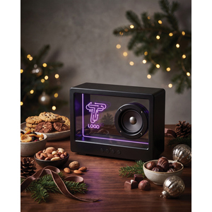 Fotografie k reklamnímu předmětu „Průhledný bezdrátový reproduktor Soundclear 5W“