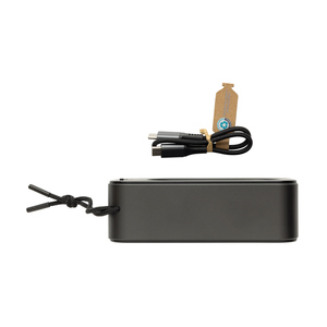 Fotografie k reklamnímu předmětu „Basový reproduktor 10W Swiss Peak z RCS recykl. hliníku“