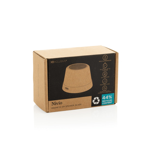 Fotografie k reklamnímu předmětu „Reproduktor Nivio RCS z recyklovaného hliníku magnetický 5W“