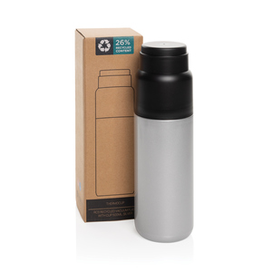 Fotografie k reklamnímu předmětu „Thermocup RCS recykl. termoska s vakuovou izolací a šálkem“