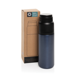 Fotografie k reklamnímu předmětu „Thermocup RCS recykl. termoska s vakuovou izolací a šálkem“