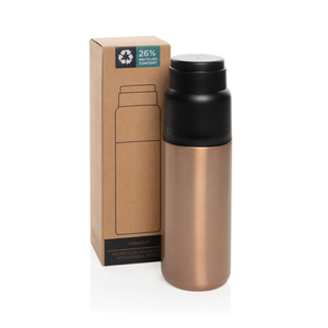 Fotografie k reklamnímu předmětu „Thermocup RCS recykl. termoska s vakuovou izolací a šálkem“