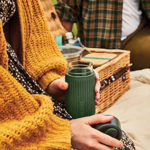 Fotografie k reklamnímu předmětu „Cestovní skleněný hrnek 340 ml Black+Blum“