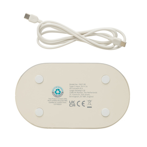 Fotografie k reklamnímu předmětu „Budík s bílým šumem LumaRise z RCS recyklovaného plastu“