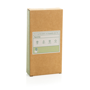 Fotografie k reklamnímu předmětu „Stolní dobíjecí větráček Aervina z recyklovaného plastu RCS“