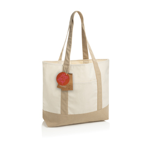 Fotografie k reklamnímu předmětu „SHOP LOCAL AWARE™ taška Tote z recyklované bavlny 350 gsm.“