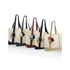 Fotografie k reklamnímu předmětu „SHOP LOCAL AWARE™ taška Tote z recyklované bavlny 350 gsm.“