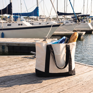 Fotografie k reklamnímu předmětu „SHOP LOCAL AWARE™ taška Tote z recyklované bavlny 350 gsm.“