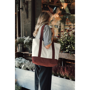 Fotografie k reklamnímu předmětu „SHOP LOCAL AWARE™ taška Tote z recyklované bavlny 350 gsm.“