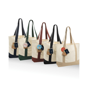 Fotografie k reklamnímu předmětu „SHOP LOCAL AWARE™ taška Tote z recyklované bavlny 350 gsm.“