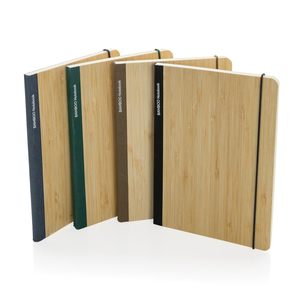 Fotografie k reklamnímu předmětu „Zápisník Scribe A5 s měkkým bambusovým obalem“