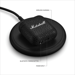 Fotografie k reklamnímu předmětu „Bezdrátová sluchátka Marshall Minor IV 30H+ TWS“