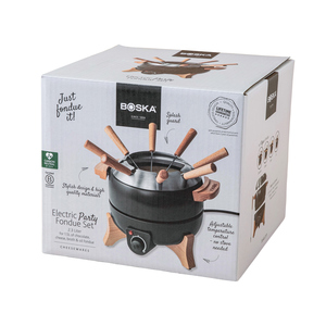 Fotografie k reklamnímu předmětu „Elektrická sada fondue BOSKA - 2,3 l (EU typ F)“