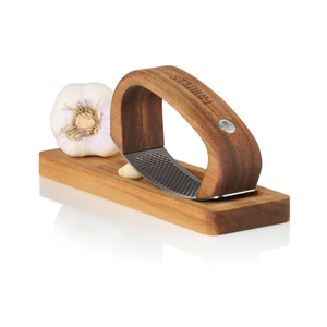 Fotografie k reklamnímu předmětu „AdHoc RoccaAlio Garlic press with chopping board“