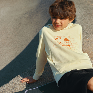 Fotografie k reklamnímu předmětu „Dětská mikina s bočními kapsami Iqoniq Yengo z rec. bavlny“