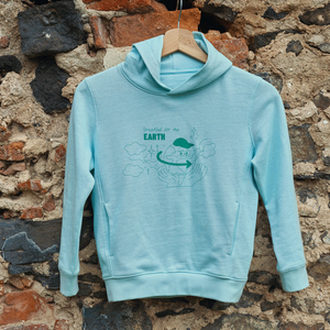 Fotografie k reklamnímu předmětu „Dětská mikina s bočními kapsami Iqoniq Yengo z rec. bavlny“